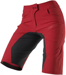Spodnie rowerowe - Zimtstern Zimtstern Taila Evo Spodnie krótkie Kobiety, jester red/pirate black S 2021 Spodnie downhill W10081-5004-02 - grafika 1