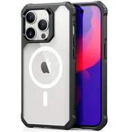 Etui i futerały do telefonów - Etui ESR Air Armor HaloLock MagSafe do Apple iPhone 14 Pro Przezroczysto-czarny - miniaturka - grafika 1