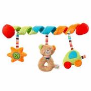 Zabawki interaktywne dla dzieci - BabyFehn Spirala mała interaktywna Oskar 26 cm - miniaturka - grafika 1
