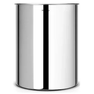 Brabantia Kubełek na śmieci stal polerowana 15l srebrny BR 18-14-67 + 20 zł na pierwsze zakupy BR 18-14-67 - Kosze na śmieci - miniaturka - grafika 1