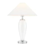 Lampy stojące - Kaspa : Lampa stołowa Rea - biała (40601101) - miniaturka - grafika 1