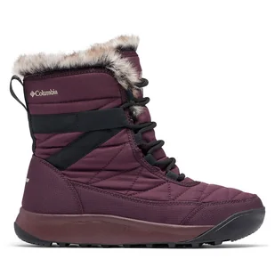 Śniegowce Columbia Minx Shorty IV 2079181 Bordowy - Śniegowce damskie - miniaturka - grafika 1