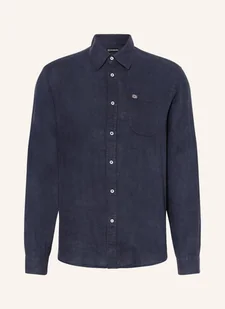 Napapijri Koszula Z Lnu G-Linen Ls Regular Fit blau - NAPAPIJRI - Koszule męskie - miniaturka - grafika 1