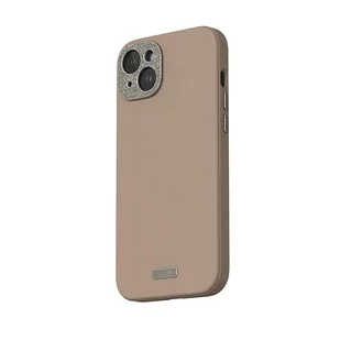 Moshi Napa MagSafe - Skórzane etui iPhone 15 Plus (Woodsmoke Brown) - Pozostałe akcesoria do telefonów - miniaturka - grafika 2