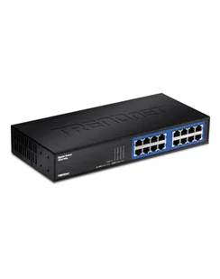TRENDnet 16-Port Gigbt GREENnet Switch - Switche - miniaturka - grafika 1