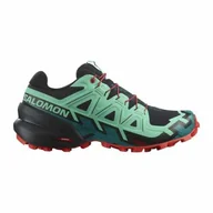 Buty sportowe damskie - Buty Salomon Speedcross 6 W Biscay Green - miniaturka - grafika 1