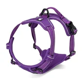 Smycze dla psów - True Love tlh5651 Dog Outdoor Harness, s, fioletowy - miniaturka - grafika 1