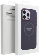 Etui i futerały do telefonów - Futerał FRAME MAG COVER kompatybilny z MagSafe do SAMSUNG S25 PLUS fioletowy - miniaturka - grafika 1