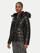 Kurtki damskie - Morgan Kurtka zimowa 242-GKIDIA Czarny Regular Fit - miniaturka - grafika 1