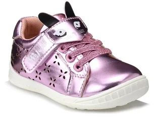 Buty dziecięce dziewczęce różowe kotki z uszami Wojtyłko 22007 na rzepy-24 - Buty dla dziewczynek - miniaturka - grafika 1