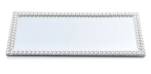 Art Mondex MARGOT PEARL Podstawka dekoracyjny 32x16xh1cm - Świeczniki - miniaturka - grafika 1