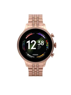 Fossil 6 Gen FTW6077 Złoty - Smartwatch - miniaturka - grafika 1