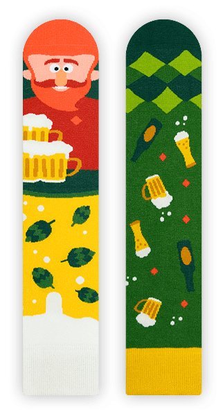 Zabawne Skarpetki W Piwo - Beernard Brewski - 44-46