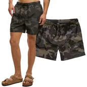 Odzież taktyczna i umundurowanie - Szorty kąpielowe Brandit Swimshort Basic - Darkcamo - miniaturka - grafika 1
