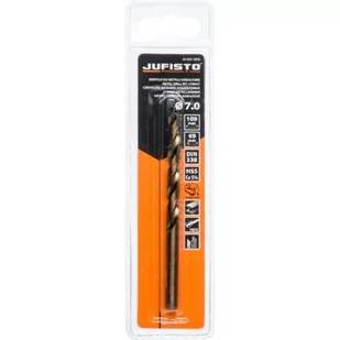 Wiertło do metalu kobaltowe 7,0 mm Jufisto - Wiertła - miniaturka - grafika 1