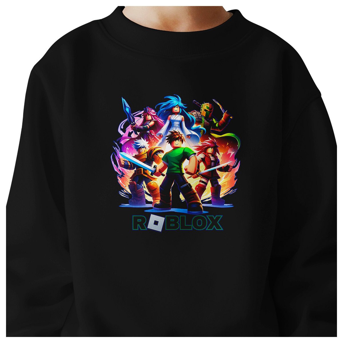 BLUZA DZIECIĘCA ROBLOX DLA CHŁOPCA DZIEWCZYNKI 122-128