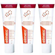 Pasty do zębów - Elmex Caries Protection Complete Care odświeżająca pasta do zębów kompletna ochrona zębów 3x75 ml - miniaturka - grafika 1