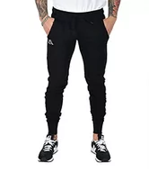 Spodnie damskie - Kappa Damskie spodnie sportowe Theek Slim Logo, czarne, XS - miniaturka - grafika 1