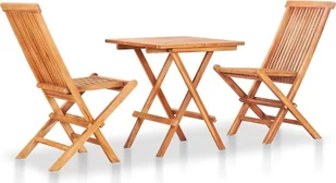 Elior Zestaw drewnianych mebli ogrodowych - Trivo 2X - Meble ogrodowe - miniaturka - grafika 1