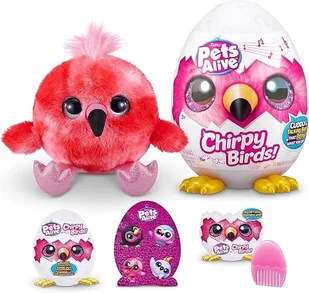 Pets Alive Chirpy Birds FLAMENCO Interatywna maskotka ptaszek ORYGINALNA - Zabawki interaktywne dla dzieci - miniaturka - grafika 1