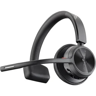Poly Voyager 4310 UC, V4310-M C bezprzewodowy monofoniczny zestaw słuchawkowy Bluetooth z USB-A, z podstawką do ładowania, certyfikowany dla Microsoft Teams - Akcesoria do telefonów stacjonarnych - miniaturka - grafika 1