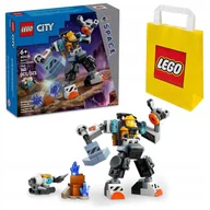 Klocki - KLOCKI LEGO CITY 60428 KOSMICZNY MECH FIGURKI ZESTAW DLA DZIECI +TORBA LEGO - miniaturka - grafika 1