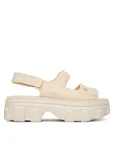 Sandały damskie - Melissa Sandały Melissa Ella Move Ad 36150 Beżowy - miniaturka - grafika 1