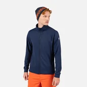 Kurtki i kamizelki sportowe damskie - ROSSIGNOL BLUZA NARCIARSKA MĘSKA MID LAYER STRETCH JKT granatowy - Rossignol - miniaturka - grafika 1