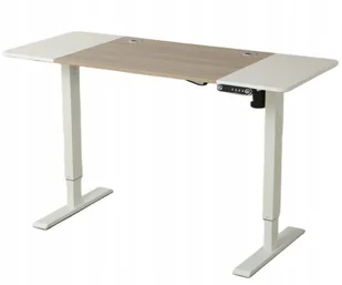 BIURKO Z PODNOSZONYM BLATEM REGULOWANA WYSOKOŚĆ ELEKTRYCZNIE 140CM - Biurka - miniaturka - grafika 1