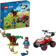 Klocki - LEGO CITY Quad ratowników dzikich zwierząt 60300 - miniaturka - grafika 1