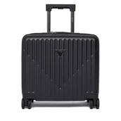 Walizki - Walizka kabinowa Guess TMOLPC P5243 Czarny - miniaturka - grafika 1