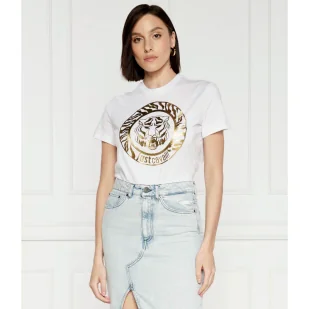 Just Cavalli T-shirt | Regular Fit - Koszulki i topy damskie - miniaturka - grafika 1