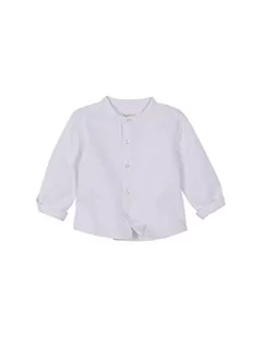 Gocco Koszula Oxford Baby, Optyczny biały, 9-12 miesięcy - Bluzki dla niemowląt - miniaturka - grafika 1