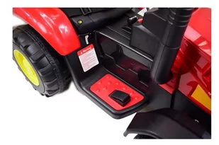 Mega Traktor Na Akumulator Z Przyczepą Czerwony /hl3388 - Pojazdy elektryczne dla dzieci - miniaturka - grafika 9