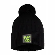 Czapki dla dzieci - Czapka dziecięca z pomponem Buff Knitted Hat Beanie Youth Deik - miniaturka - grafika 1