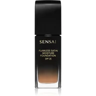 Podkłady do twarzy - Sensai Flawless Satin Moisture Foundation 206 Brown Beige - miniaturka - grafika 1