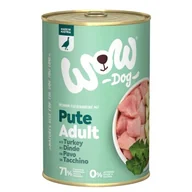 Mokra karma dla psów - WOW Adult 6 x 400 g Indyk z cukinią - miniaturka - grafika 1