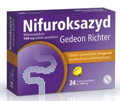 Układ pokarmowy - Richter Gedeon Nifuroksazyd 100mg 24 szt. - miniaturka - grafika 1