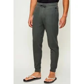 Dresy męskie - BOSS BLACK Spodnie dresowe Structure | Regular Fit - miniaturka - grafika 1