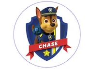 Ciasta i półprodukty do ciast - Dekoracyjny opłatek tortowy Psi Patrol - 20 cm - miniaturka - grafika 1