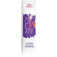 Farby do włosów i szampony koloryzujące - Wella Professionals Professionals Color Fresh Create zmywalna farba do włosów odcień Ultra Purple 60 ml - miniaturka - grafika 1