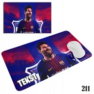 Podkładki pod mysz - PODKŁADKA POD MYSZKĘ MYSZ WZORY DO WYBORU - PIŁKA NOŻNA MESSI 29x36cm - miniaturka - grafika 1