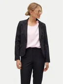 Marynarki i żakiety damskie - Vero Moda Marynarka Fenya 10313829 Czarny Slim Fit - miniaturka - grafika 1