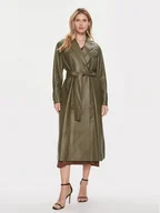 Płaszcze damskie - Boss Płaszcz przejściowy Sofiane 50505512 Brązowy Relaxed Fit - miniaturka - grafika 1