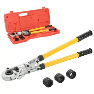 vidaXL Hydrauliczne szczypce zaciskowe, kształt V, 16-20-26-32 mm - Kombinerki i obcęgi - miniaturka - grafika 2