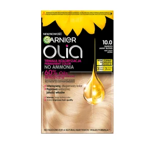 Garnier Olia trwała farba do włosów bez amoniaku 10.0 Bardzo Jasny Blond - Farby do włosów i szampony koloryzujące - miniaturka - grafika 1