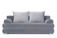 Sofy i kanapy - Sofa 3 LORES *szary/jasny szary, 206x84x97, tkanina - miniaturka - grafika 1