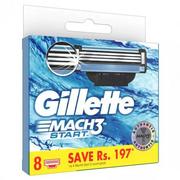 Gillette Mach 3 Start wymienne ostrza do maszynki do golenia 8szt