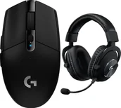 Myszki - Logitech G305 Lightspeed Czarna 910-005282 + G Pro X Czarne 981-000818 - miniaturka - grafika 1