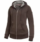 Kurtki jeździeckie - Schockemohle Bluza z kapturem CASSIE damska - tobacco melange - miniaturka - grafika 1